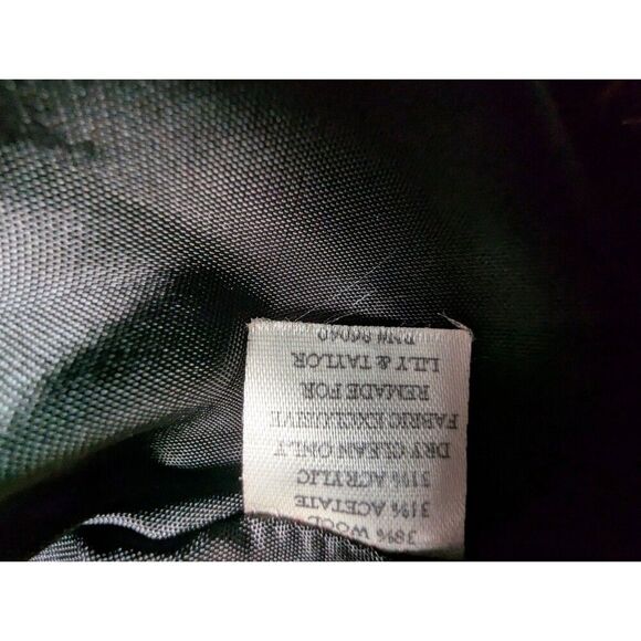 Lily & Taylor Designer Tweed Double Breasted Long Line Coat 18 Wool Crystal - Picture 11 of 11